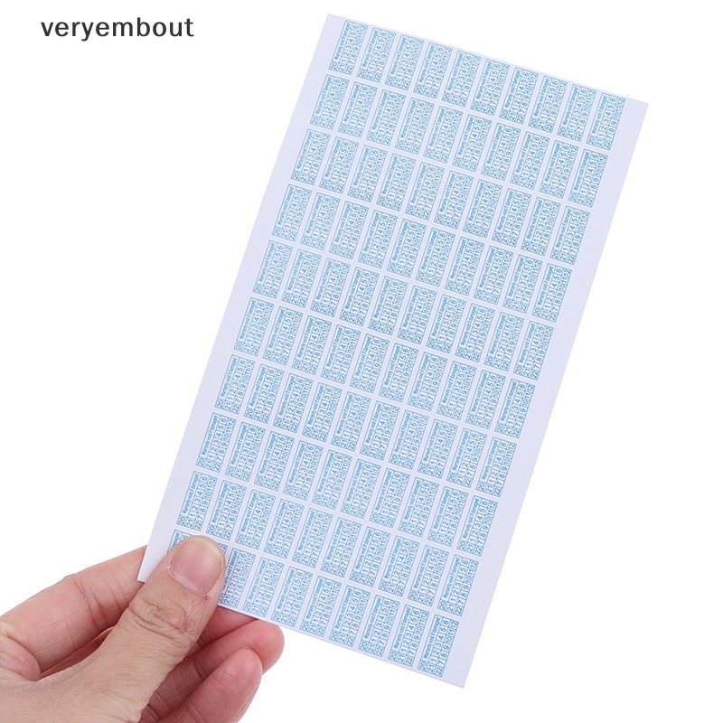 Set 200 Nhãn Dán Bảo Vệ An Toàn Bị Hư Hại 2020-2022 n