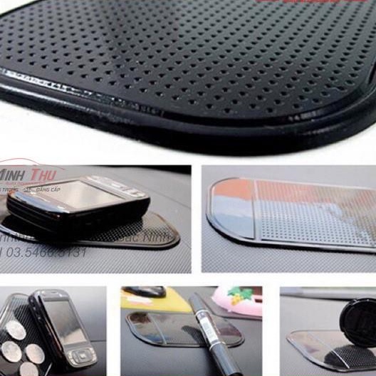Miếng Dán Silicon Giúp Hít Giữ Chống Trượt Điện Thoại Trên Xe Hơi / Ô Tô