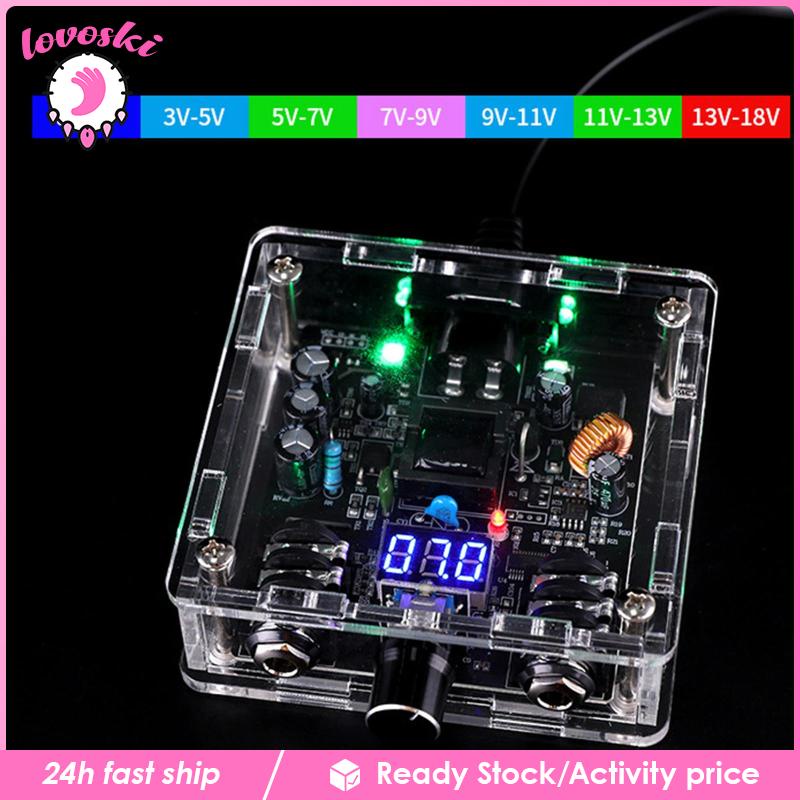 [Lovoski] Cung Cấp Nguồn Điện Đầu Ra Kép Bằng Acrylic Cho Họa Sĩ