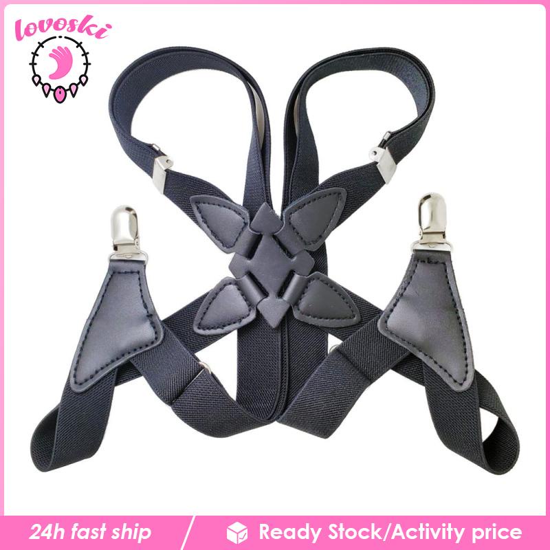 Quần Yếm Đàn Hồi Chống Trượt Có Thể Điều Chỉnh Thời Trang Dành Cho Nam