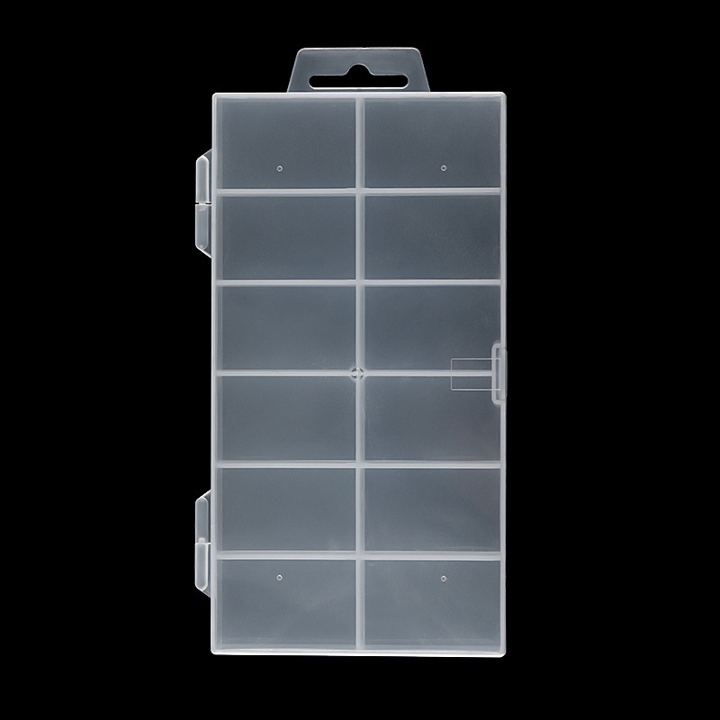 Hộp Đựng Móng Giả 12 Ngăn Trang Trí Nghệ Thuật