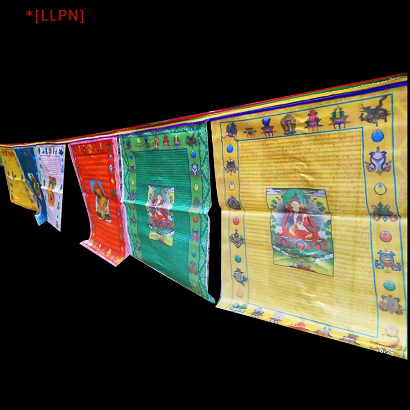 Cờ Cầu Nguyện Phật Giáo 3m 10 Trong 1