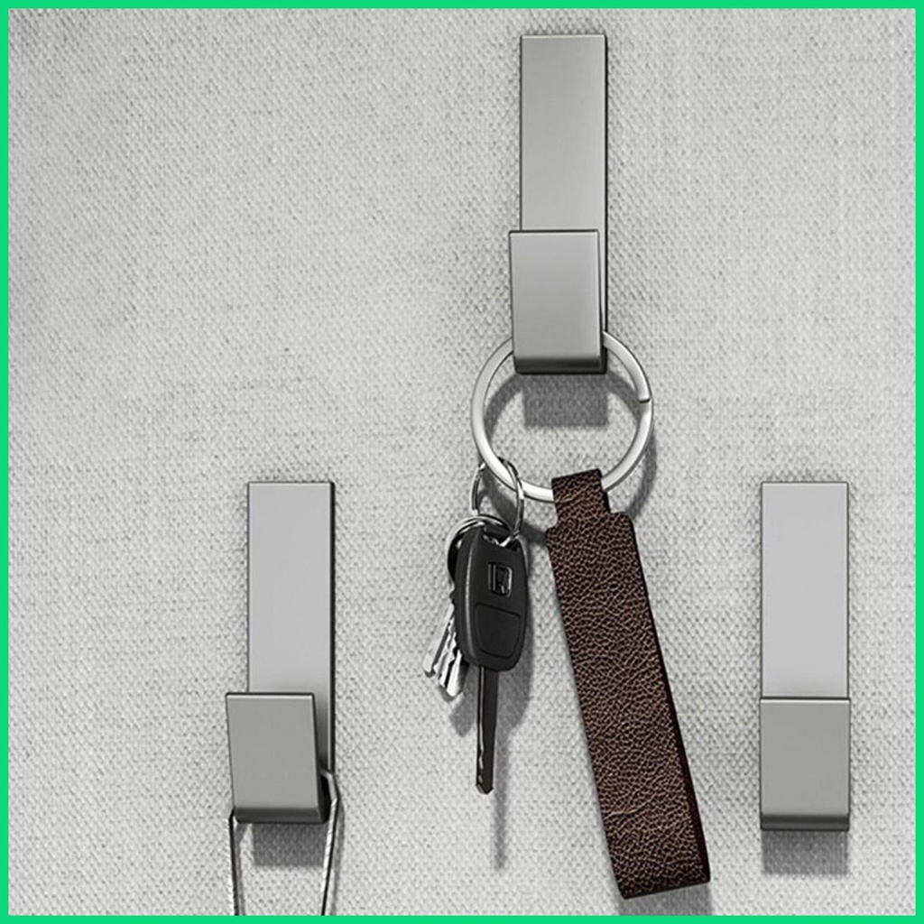 Bộ Móc Treo Túi Xách Hình Chữ J Dán Tường Chống Nước Cho Nhà Bếp