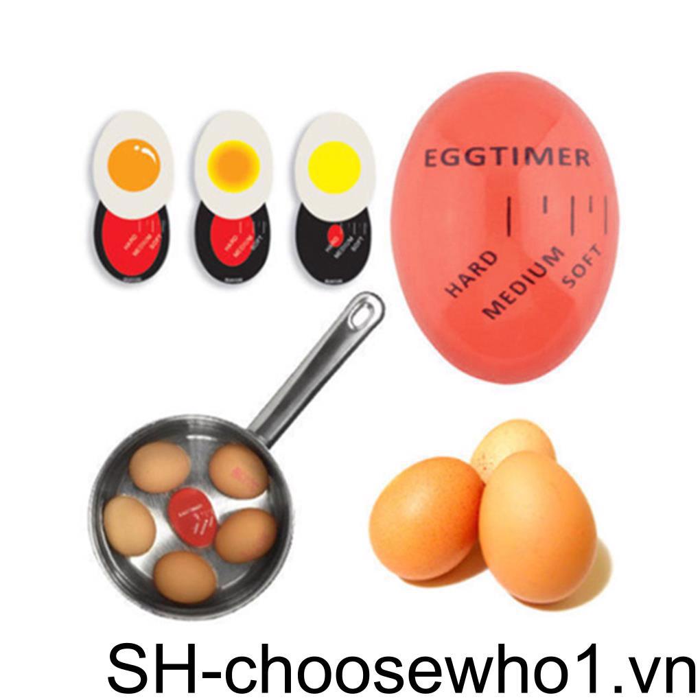 Dụng Cụ Hẹn Giờ Luộc Trứng Có Thể Thay Đổi Màu Sắc Tiện Dụng