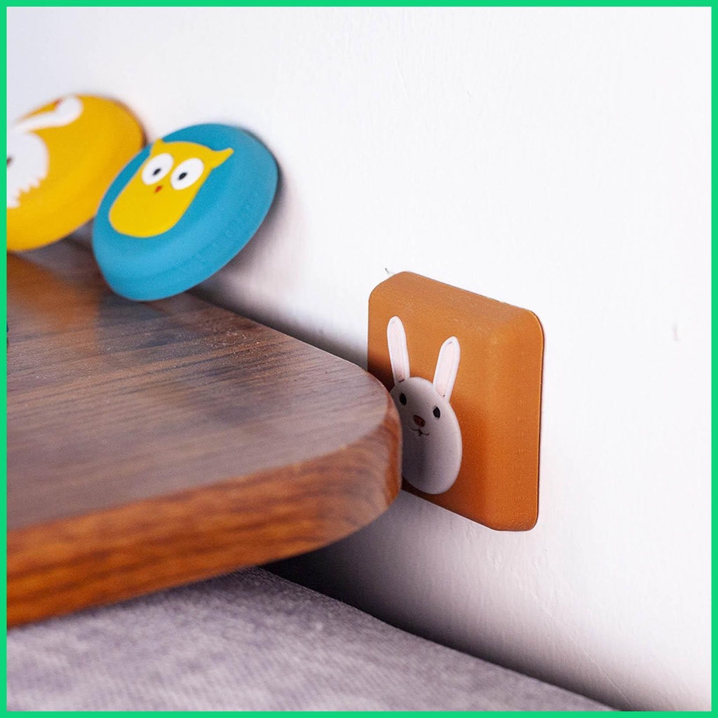 Ultra Miếng Chặn Bảo Vệ Cửa Bằng Silicon Hình Tròn Siêu Mềm Có Thể Tái Sử Dụng Cho jiwvn