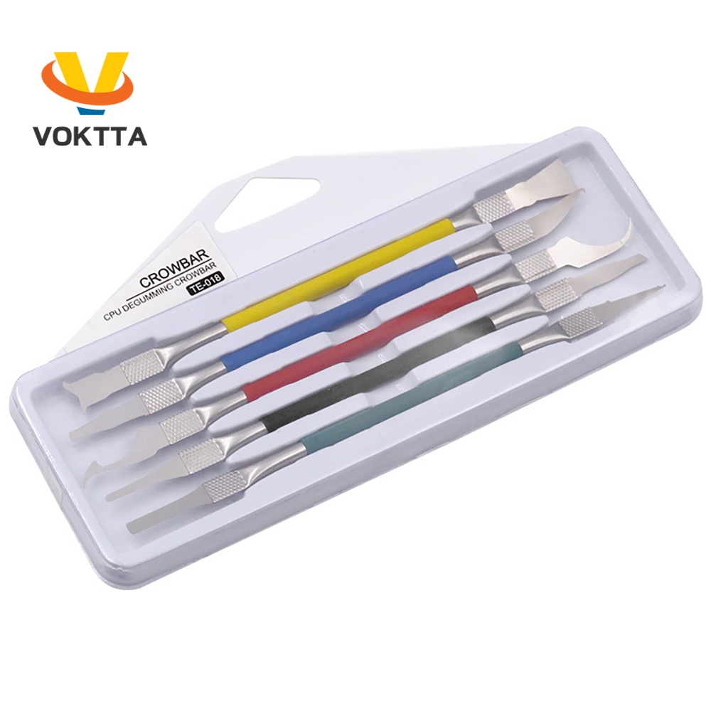 Set 5/ 8 lưỡi dao PCB Voktta sửa chữa bảo trì BGA dành cho máy tính