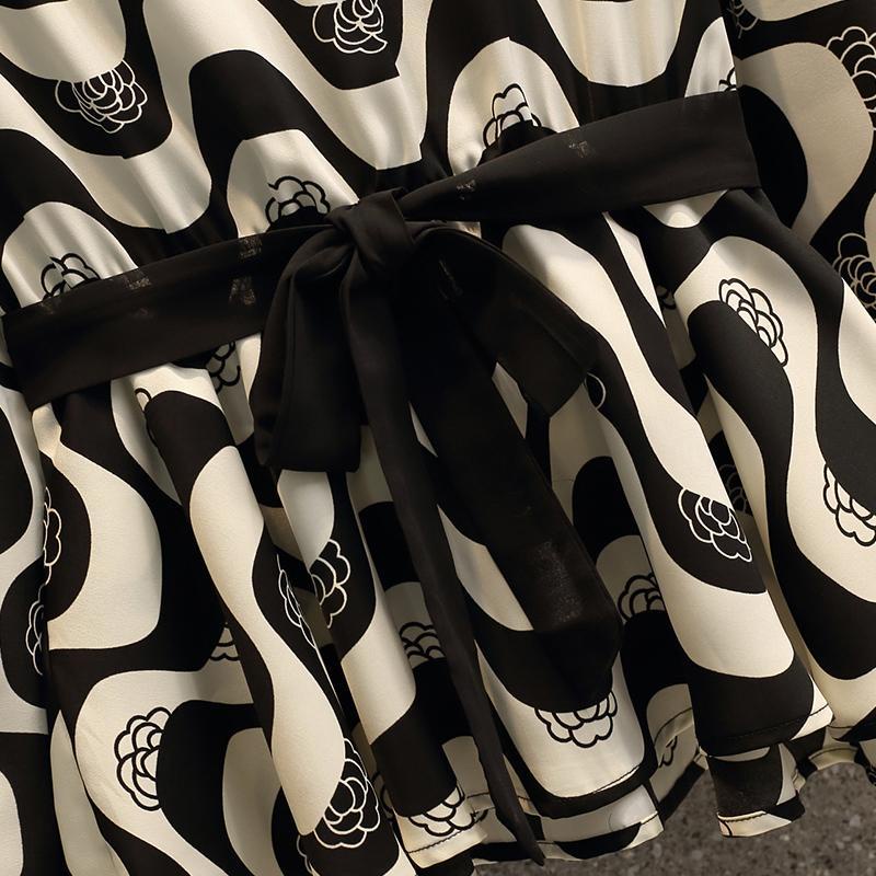 Áo Sơ Mi Chiffon Plus Size Phong Cách Retro Thời Trang Mùa Xuân 2023 Cho Nữ