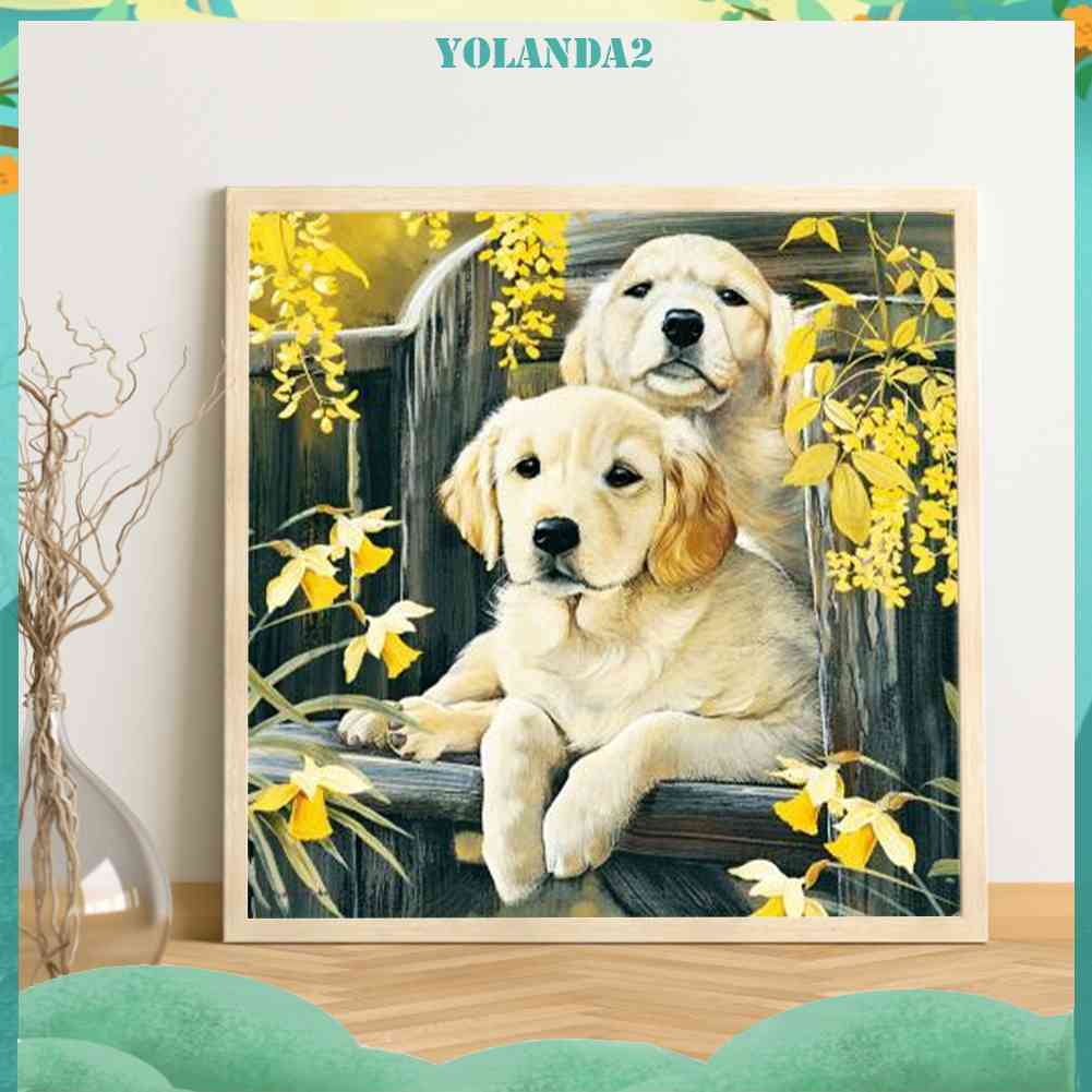 Tranh Đính Đá Kim Cương Toàn Bộ 5D DIY Hình Vẽ Vườn Hoa