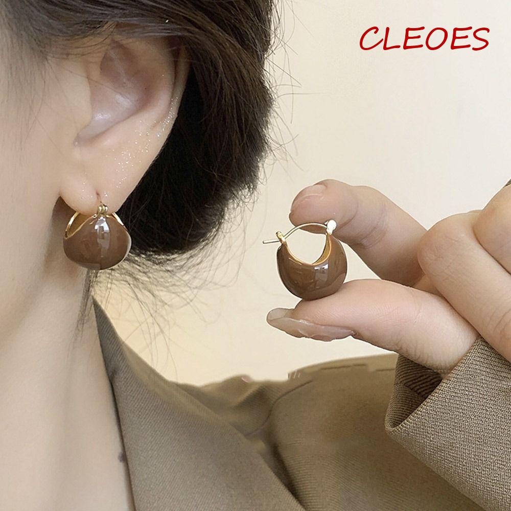 Bông Tai Chuỗi Hạt Tròn Phong Cách Cổ Điển Thời Trang Cho Nữ