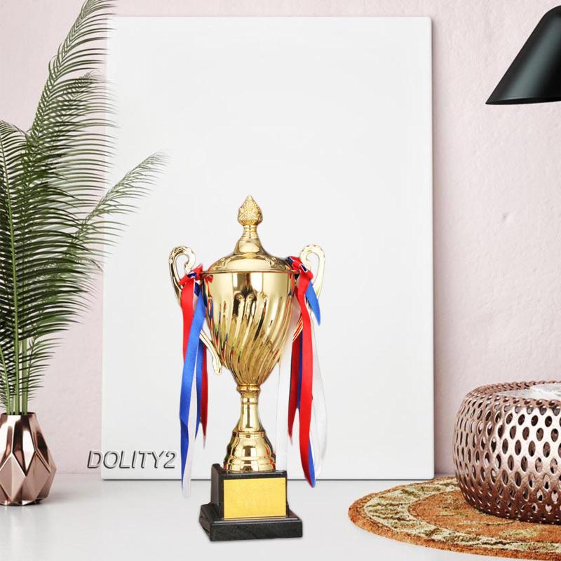[Dolity2] Phần Thưởng Giải Thưởng Trophy Với Dây Ruy Băng Trang Trí Chiến Thắng Cho Trẻ Em Troph