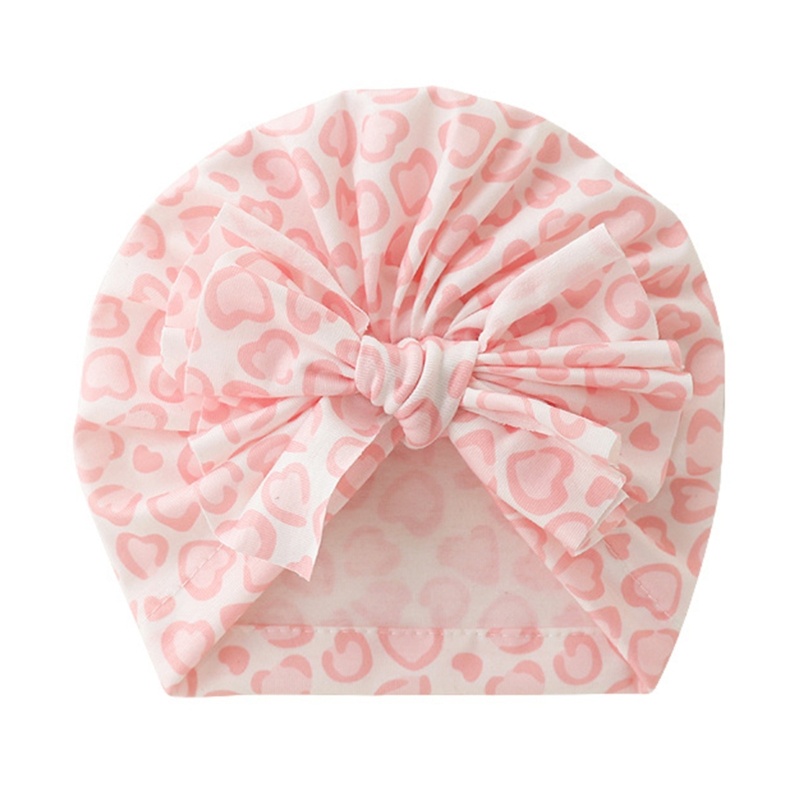 Mũ Beanie Đính Nơ Lớn Dễ Thương Cho Bé Sơ Sinh
