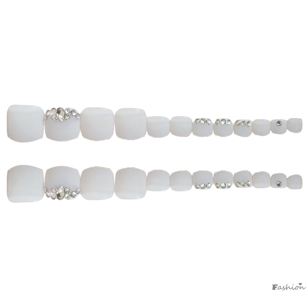 Giày Móng Chân Giả Kết Cấu Mịn Màng Và Không Bong Tróc Màu Trắng Kim Cương Ngọc Trai