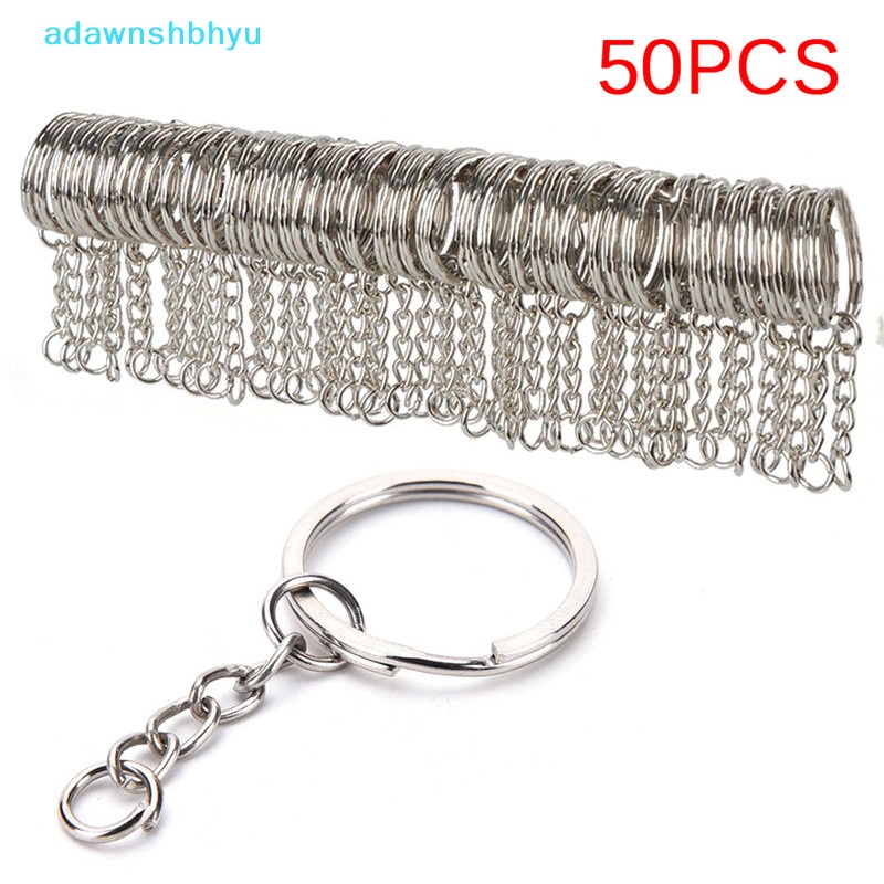 Set 50 Vòng Bạc Bóng 30MM Dùng Làm Móc Khóa DIY