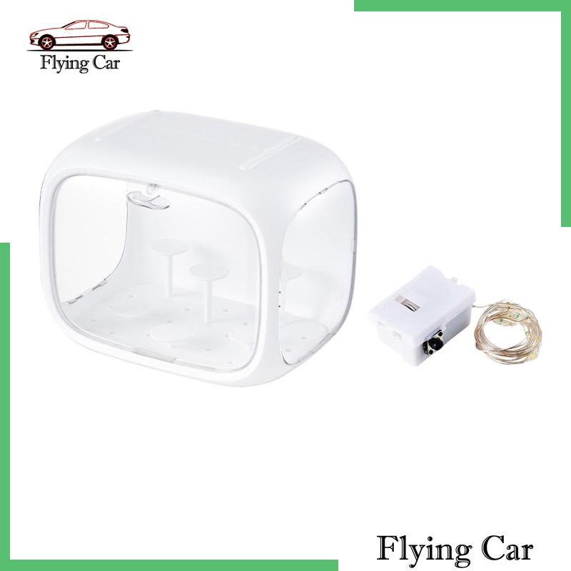 Hộp Trưng Bày Mô Hình Trong Suốt Chống Bụi [Lzdjfmy2] Không Có Ánh Sáng Trắng