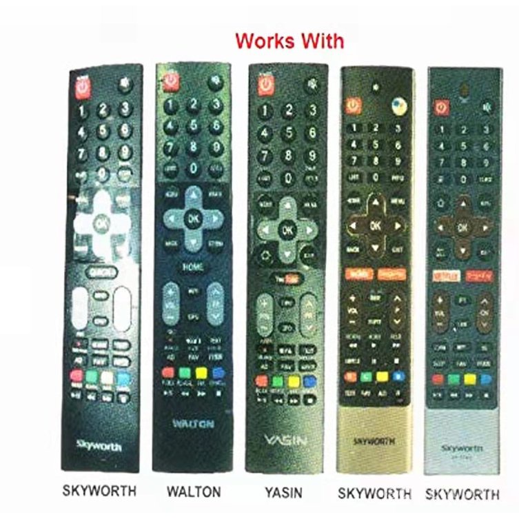 Điều Khiển Từ Xa Cho TV Thông Minh Android Skyworth Coocaa Blaupunkt Walton Yasin