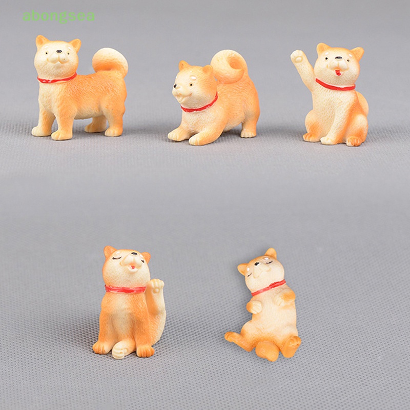 Mô Hình Chú Chó Shiba Inu Akita Kiểu Nhật Bản Dễ Thương Dùng Trang Trí