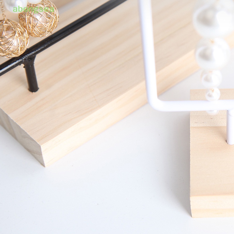 Giá Đỡ Trưng Bày Trang Sức Khuyên Tai / Vòng Tay Bằng Nhựa Tiện Dụng