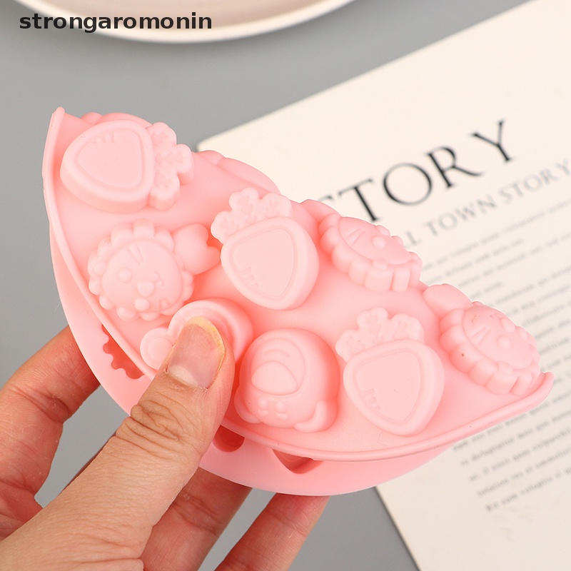 Khuôn Silicone Làm Bánh Donut Trái Cây Mini DIY