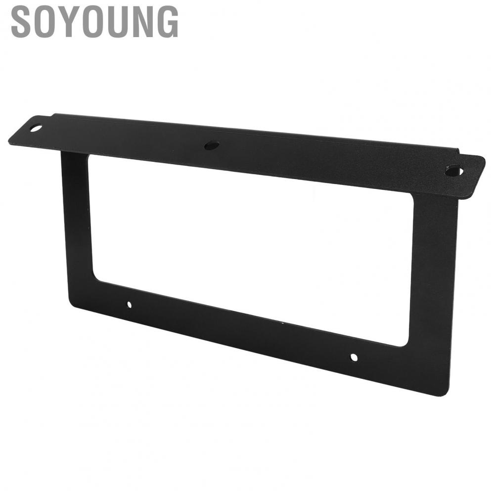 Soyoung License  Holder  Black License  Fixing Frame Deformation Resistant High Strength  for Car
