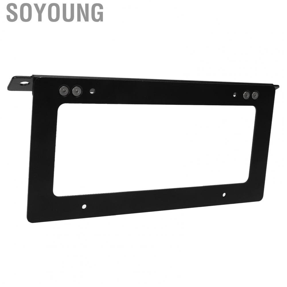 Soyoung License  Holder  Black License  Fixing Frame Deformation Resistant High Strength  for Car