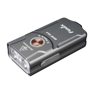 Đèn pin móc khóa fenix e03r v2.0 màu xám chiếu xa 90 mét