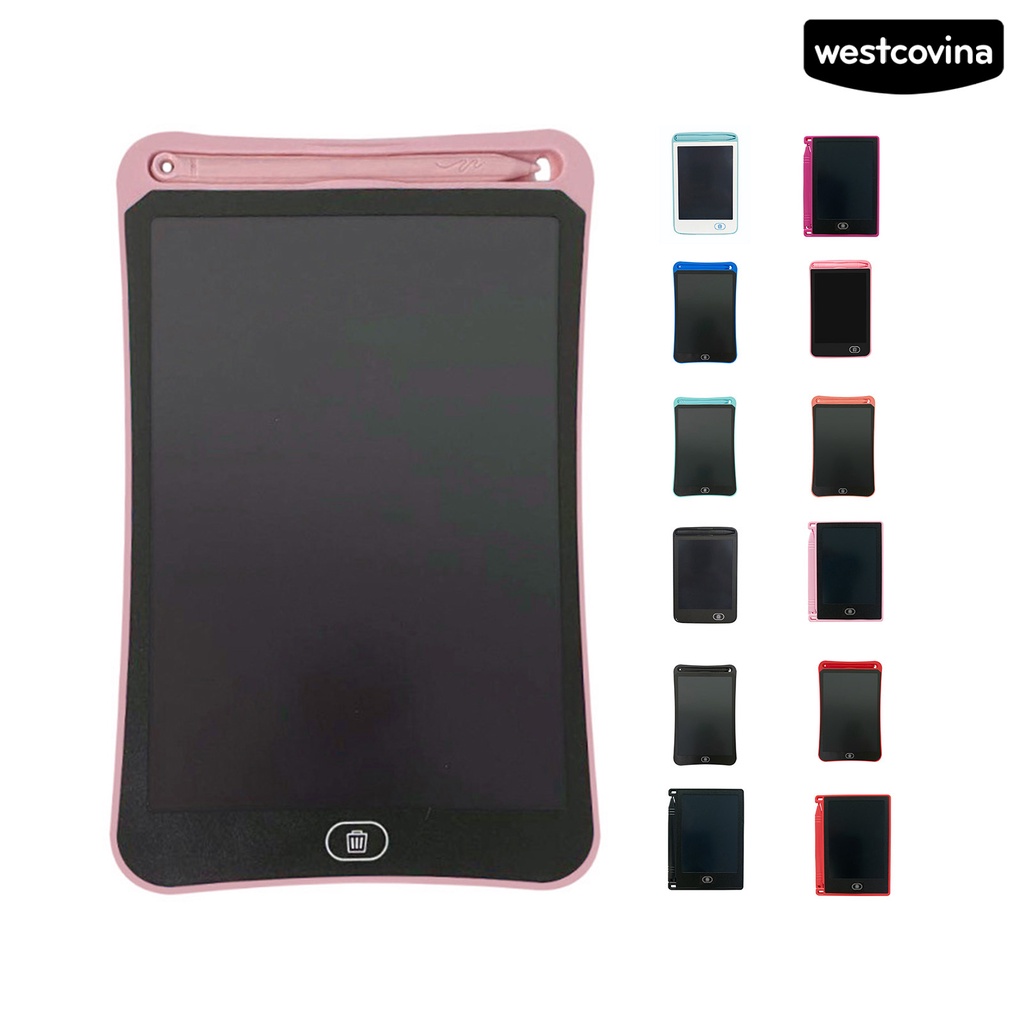 [COD]♪1 Bộ Bảng Viết Màn Hình LCD 4.4Inch / 6.5Inch / 8.5Inch Bằng Nhựa Chống Thấm Nước Đa Năng