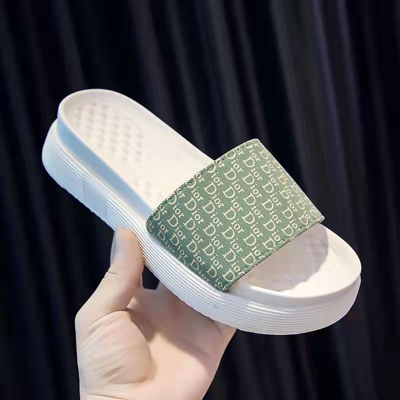 Dép Quai Ngang Đế Dày Thời Trang Mùa Hè 2023 Phong Cách Mới Cho Nữ