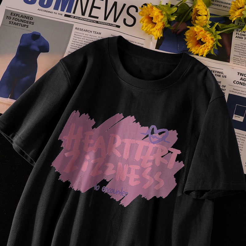 Áo Thun Unisex 100% Cotton Nguyên Chất Ngắn Tay Phong Cách Hàn Quốc Mới NRVP 2023