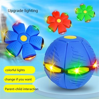 Đồ chơi đĩa ném ufo có đèn led dành cho trẻ em
