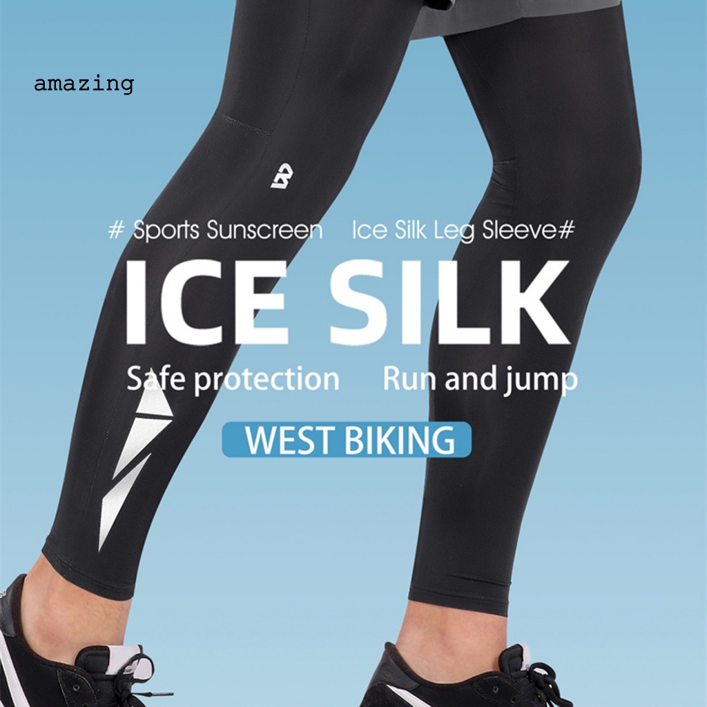 1 Cặp Vớ Thể Thao Dài Đến Đầu Gối Độ Co Giãn Cao Chống Tia UV