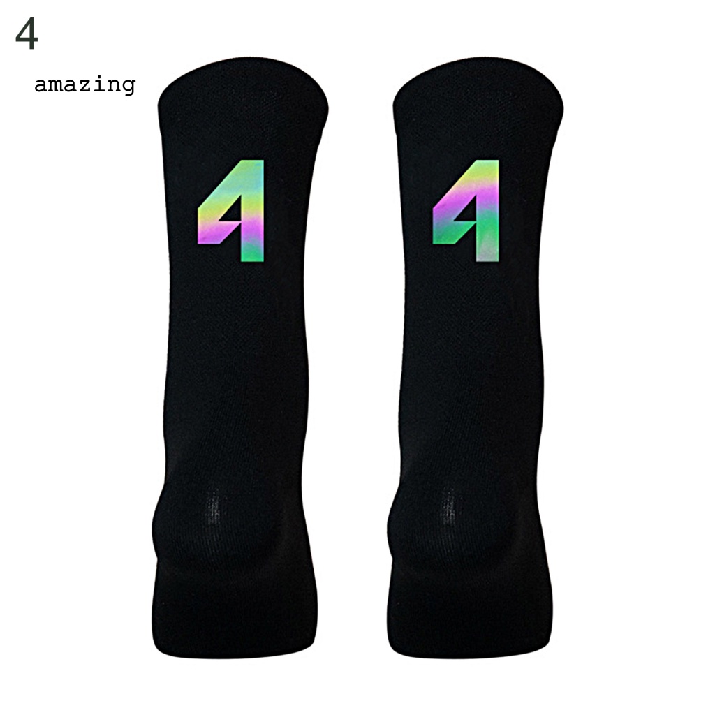 1 Đôi Vớ Đi Xe Đạp Thiết Kế Lấp Lánh Nhanh Khô Nhiều Kiểu Dáng