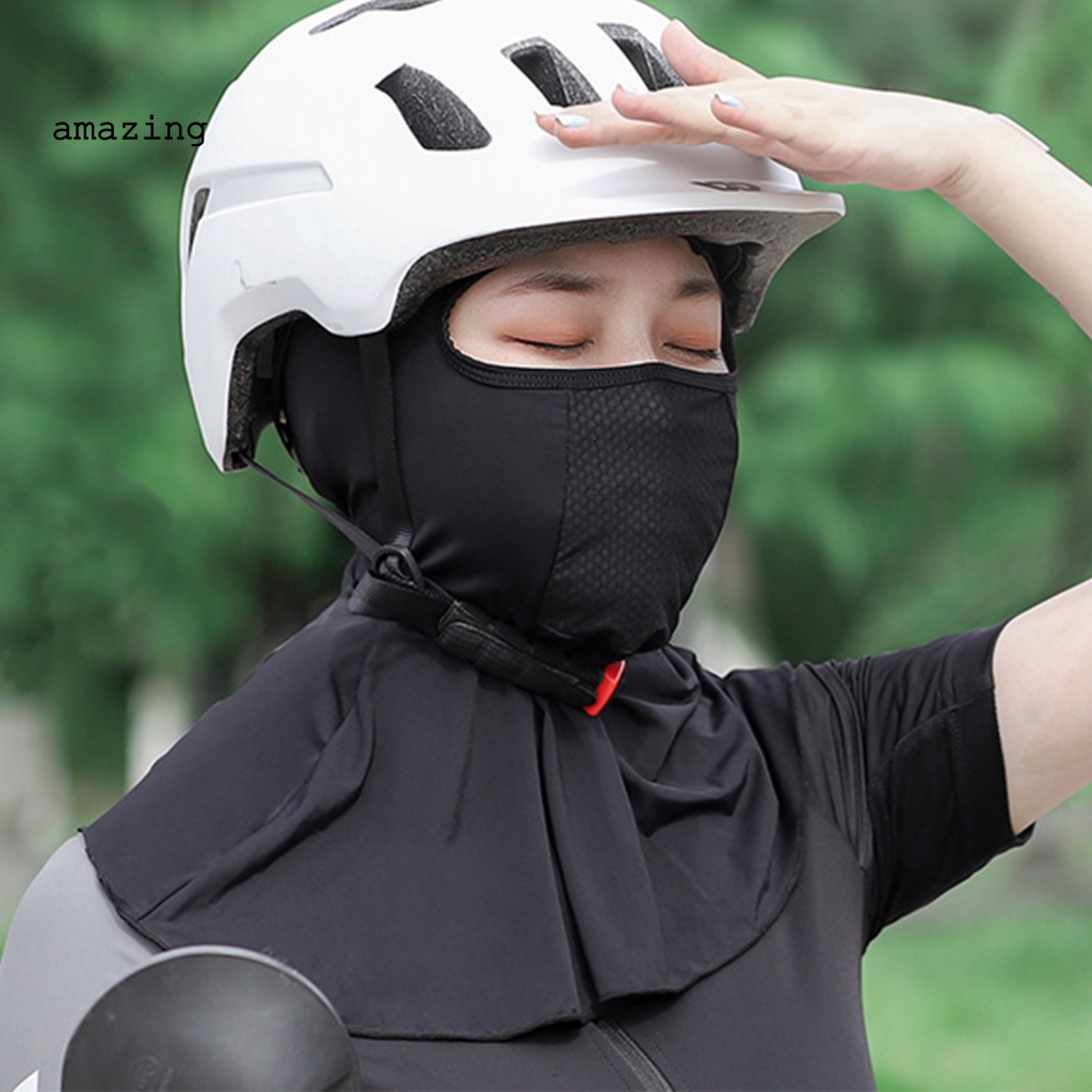 Mũ Trùm Đầu Siêu Nhẹ Mềm Mại Tiện Dụng Khi Đạp Xe / Leo Núi