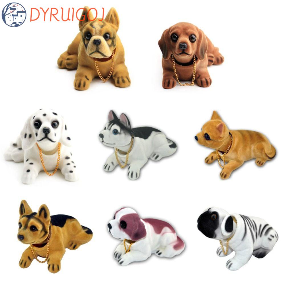 Đồ trang trí Chú Chó Hoạt Hình Lắc Đầu Trang Trí Nội Thất Xe Hơi