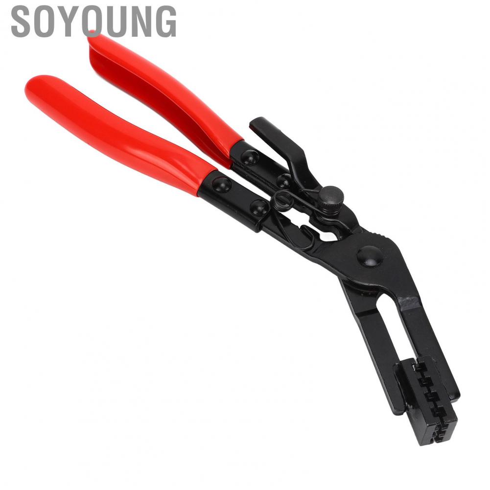 Soyoung Auto  Tool  35° Durable Hose Clamp Angled Plier PVC Handle  for Maintenance