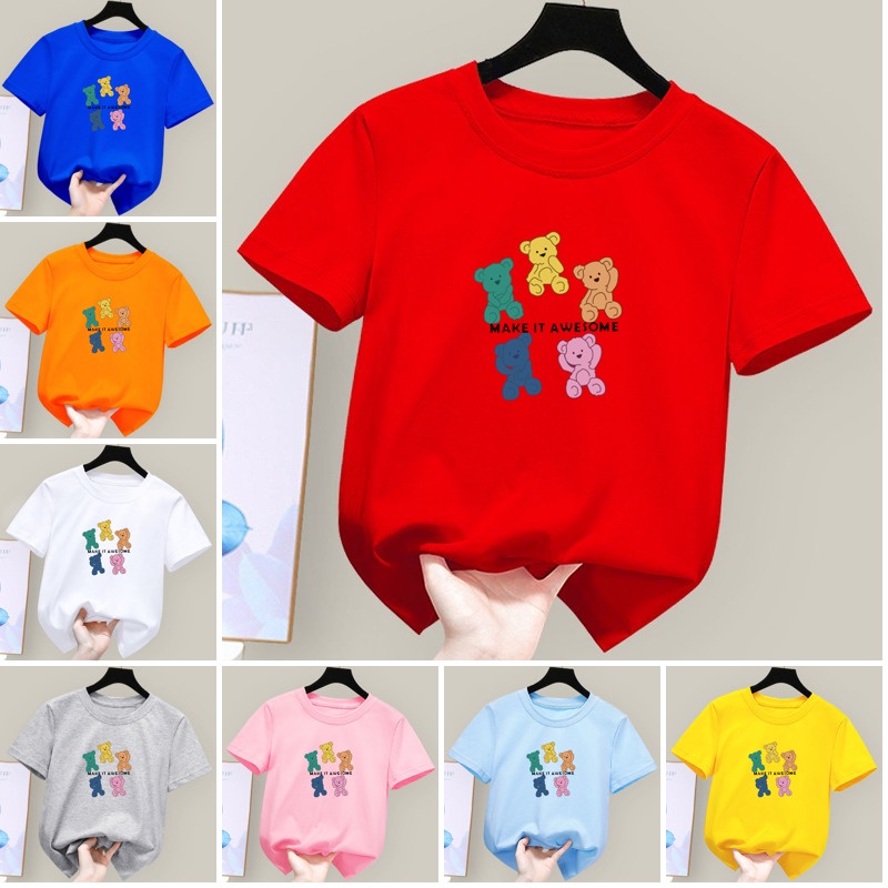 Áo Thun Cotton Unisex Cho Bé Trai 1 Tuổi