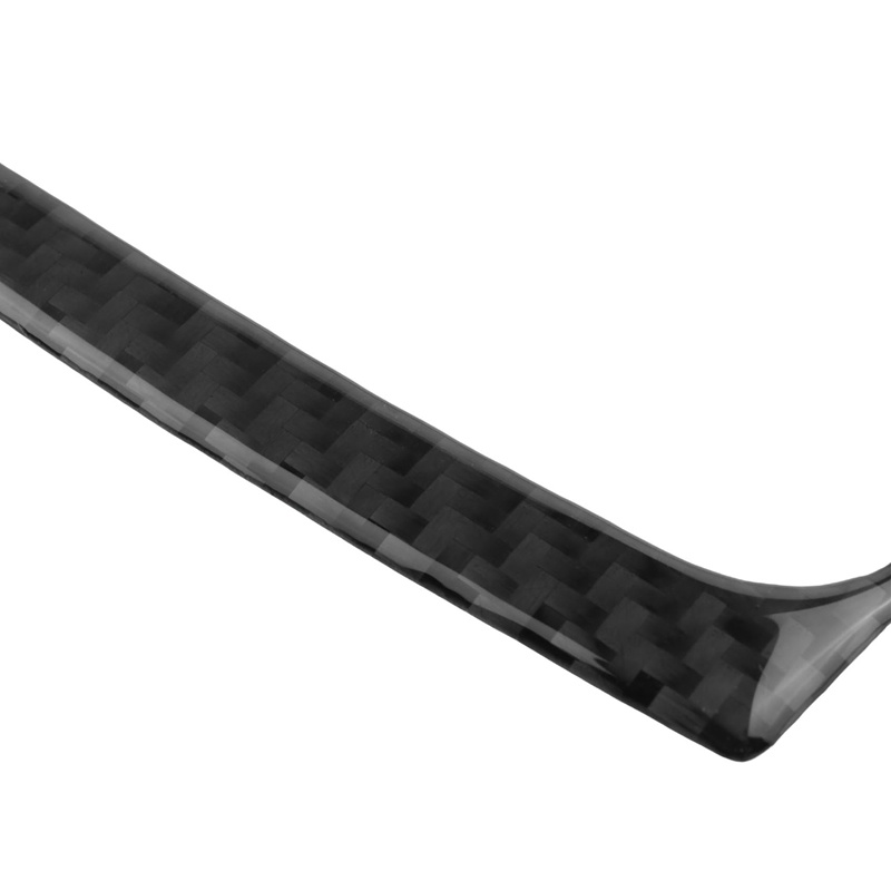 Cho Alfa Romeo Giulia Stelvio 2017-2019 Bảng điều khiển sang số bằng sợi Carbon Các nút đa phương tiện Khung trang trí nhãn dán