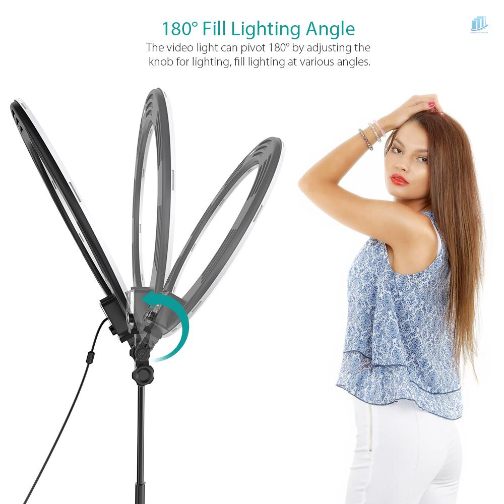 Vòng Đèn LED Chụp Ảnh Andoer HD-18D 18 inch 55W 5600K Tích Hợp 252 Đèn LED SMD CRI 95 +