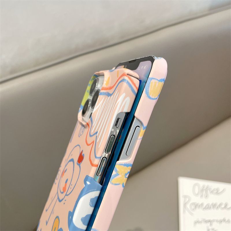 Ốp Điện Thoại Cứng Họa Tiết Graffiti Bảo Vệ Toàn Diện Cho Apple Iphone Xr / iPhone11 Pro Max 14 Pro 71312