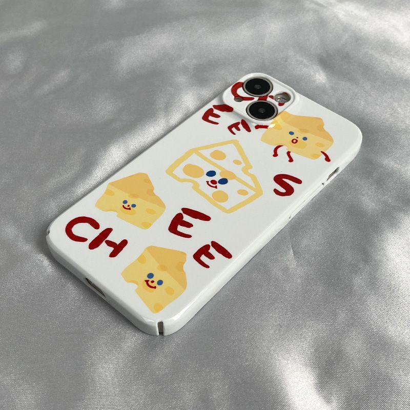 Ốp Điện Thoại Cứng Họa Tiết Phô Mai Độc Đáo Cho Apple 7 / xs / xr 8 / 11iphone13 14proiPhone12 B9O6