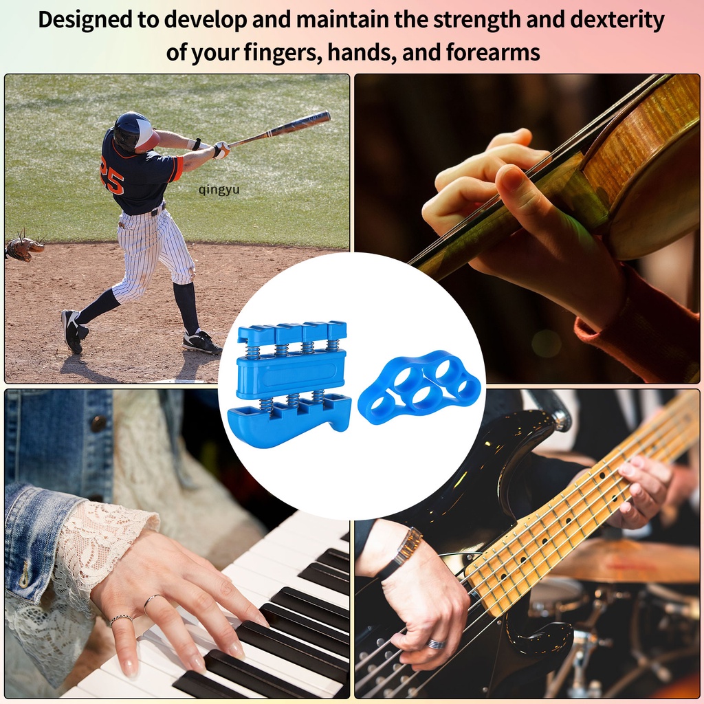 Bộ 16 Dụng Cụ Luyện Tập Lực Ngón Tay Giảm Đau Tiện Dụng