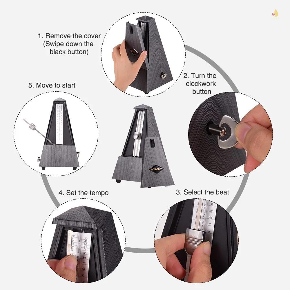 Dụng Cụ Luyện Tập Đàn Guitar / Violin Bằng Chất Liệu ABS Thông Dụng