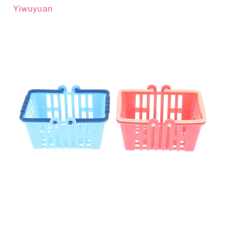 < Yiwuyuan > Giỏ Mua Sắm Đồ Chơi Mini Cho Nhà Búp Bê Mới
