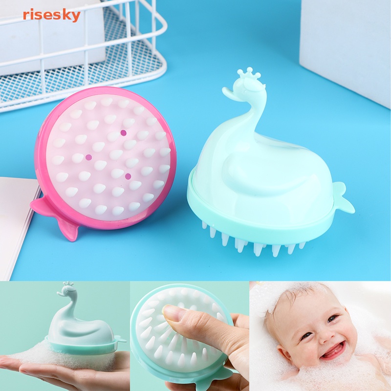 Lược Silicone Mát Xa Da Đầu Khi Tắm Tiện Dụng