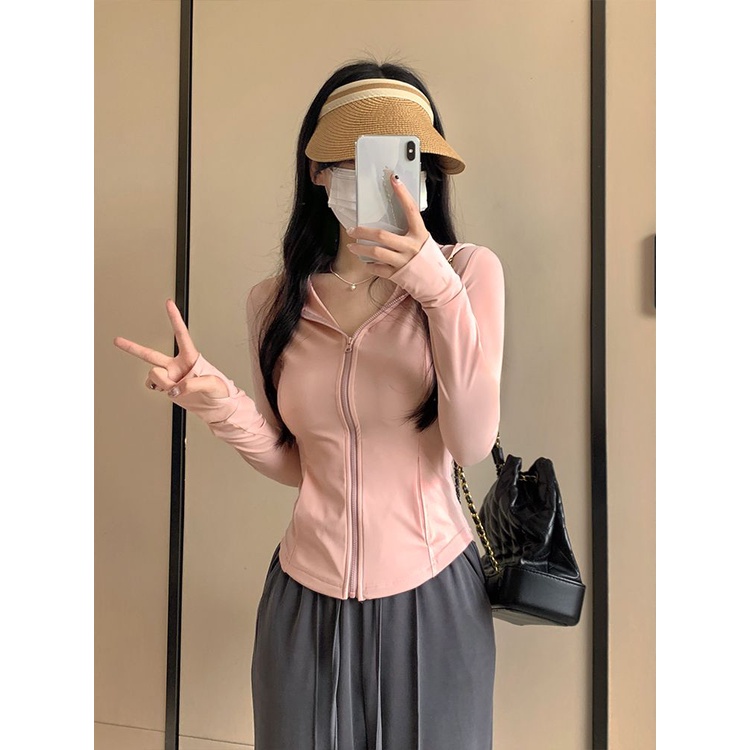 Áo Khoác Lụa Mỏng Nhẹ Thoáng Khí Chống Tia UV Thời Trang Mùa Hè Hàng Mới Dành Cho Bạn Nữ