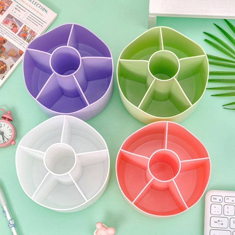 Giá Đỡ Bút Chì Xoay 360 Độ Dành Cho Văn Phòng / Trường Học° Giá Đỡ Bút Thiết Kế Đơn Giản Tiện Dụng