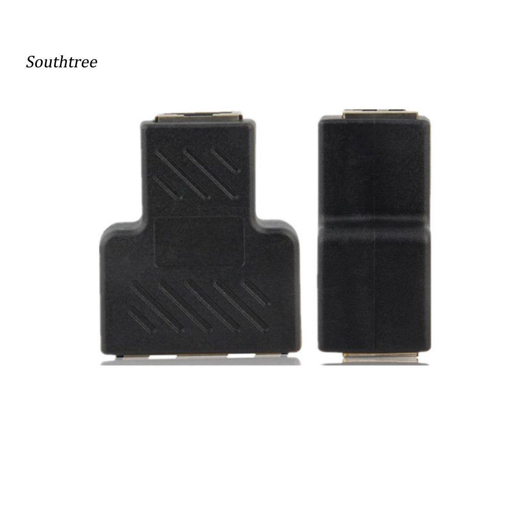 Đầu Nối Chia Cổng Mạng Lan Ethernet 1 Sang 2 Cho RJ45
