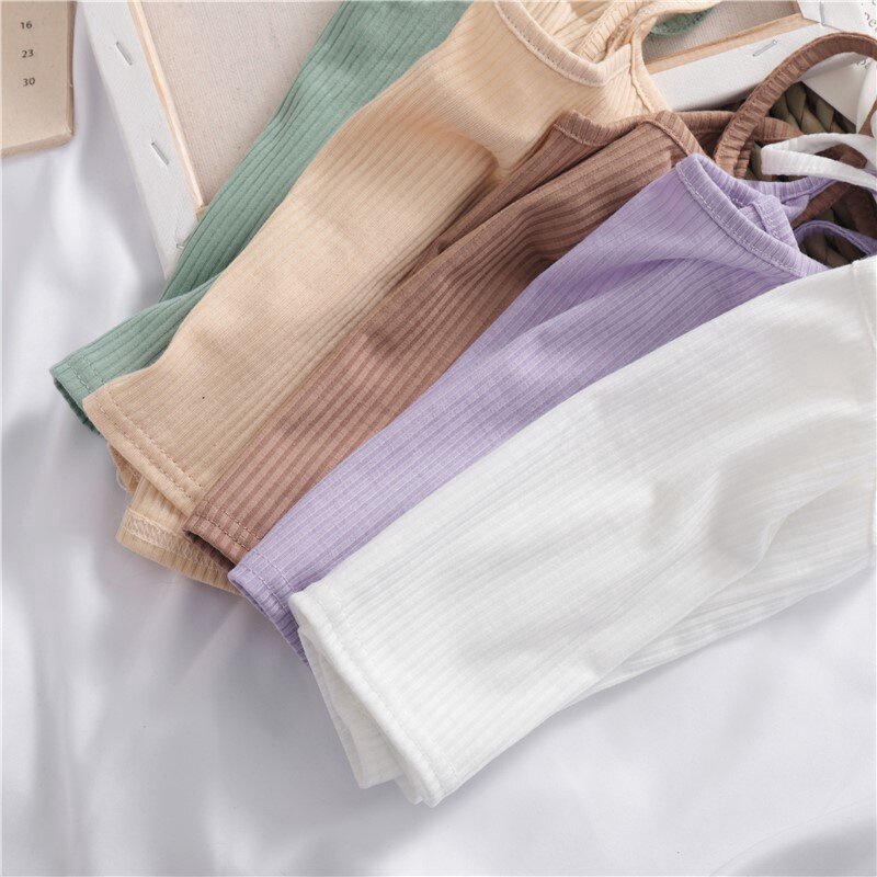 IELGY   Áo Hai Dây Dáng Ôm Phong Cách Hàn Quốc Thời Trang Mới Cho Nữ