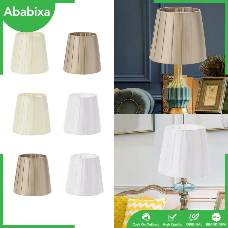 Vỏ Bọc Đèn Bàn Bằng Vải Xếp Ly Thay Thế Tiện Dụng Cho Phòng Khách / Phòng Ngủ