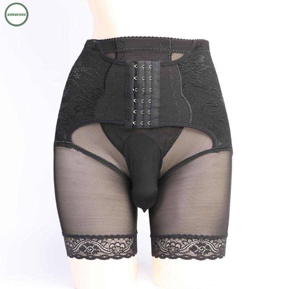 Quần Lót Lưng Cao Định Hình Nâng Hông Phối Nút Thời Trang Mùa Hè Cho Nam