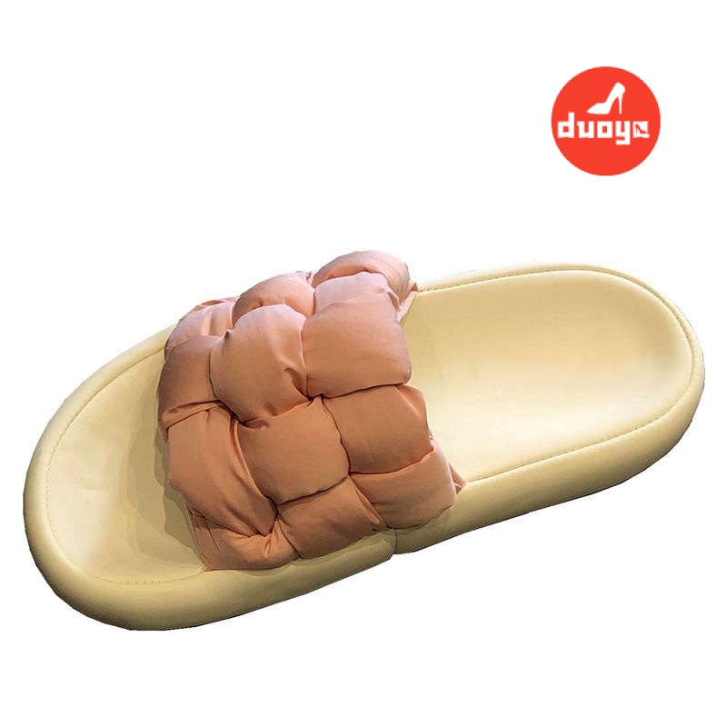 Duoya Giày Sandal Vải Dệt Đế Dày Thoáng Khí Thời Trang Hàn Quốc